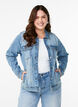 Denim jacket with a classic cut, Light Blue, Model image number 0