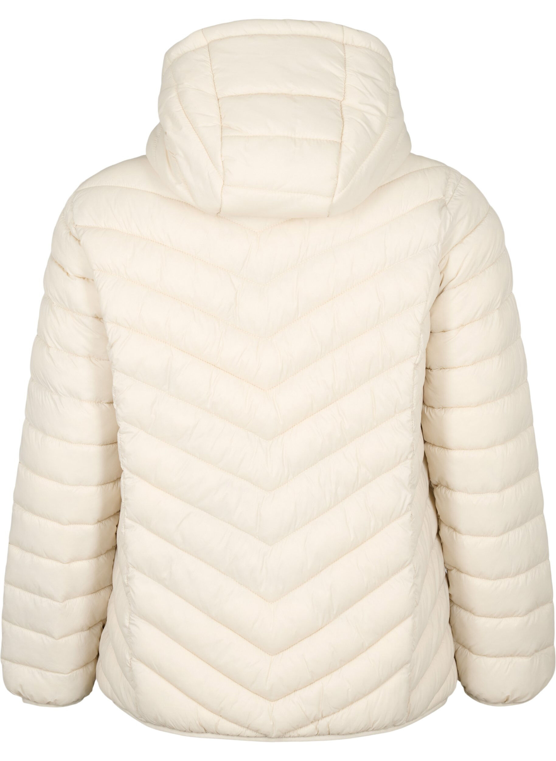Zizzifashion Lightweight jacket with hood, Beige, Packshot image number 1