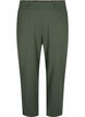 Loose fit 7/8 trousers, Green, Packshot image number 0