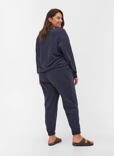 Loose sweatpants with pockets, Night Sky Mel, Model image number 1