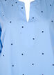 Dress with polka dots and long sleeves, Light Blue, Packshot image number 2