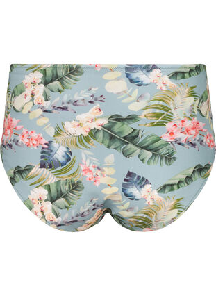 High-waisted bikini bottoms with print, Kolyptus Print, Packshot image number 1