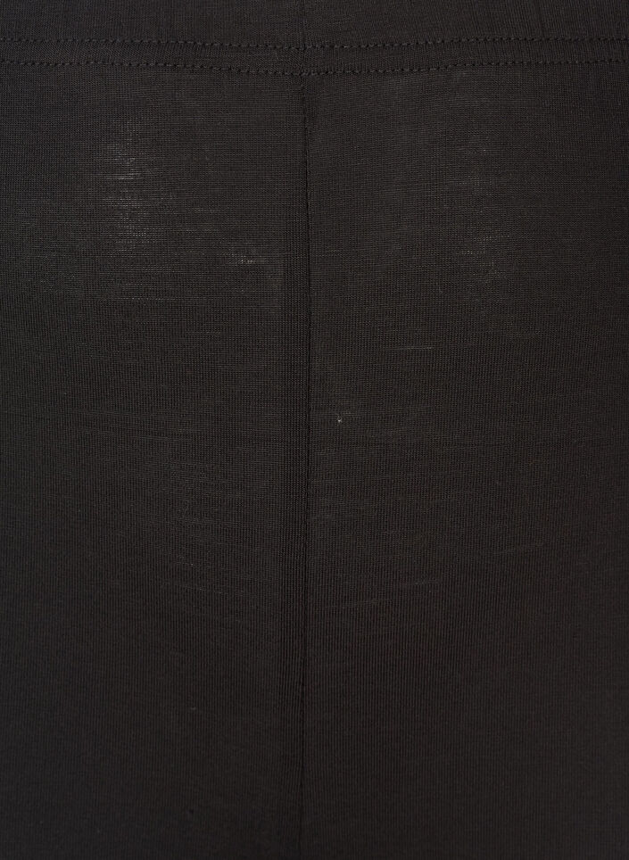 Basic viscose leggings, Black, Packshot image number 2