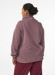FLASH - Sweatshirt with high collar and pockets, Red, Model image number 2