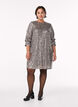 Short sequin dress with long sleeves, Brown, Model image number 1