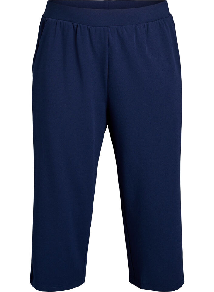 FLASH - High-waisted knickers with a loose fit, Blue, Packshot image number 0