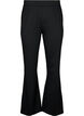 Bootcut trousers in viscose mix, Black, Packshot image number 0