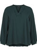 Long-sleeved blouse with structure, Scarab, Packshot image number 0