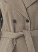 Short wool jacket with belt, Desert Taupe Mel., Packshot image number 2