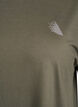 Solid-coloured training T-shirt, Green, Packshot image number 2