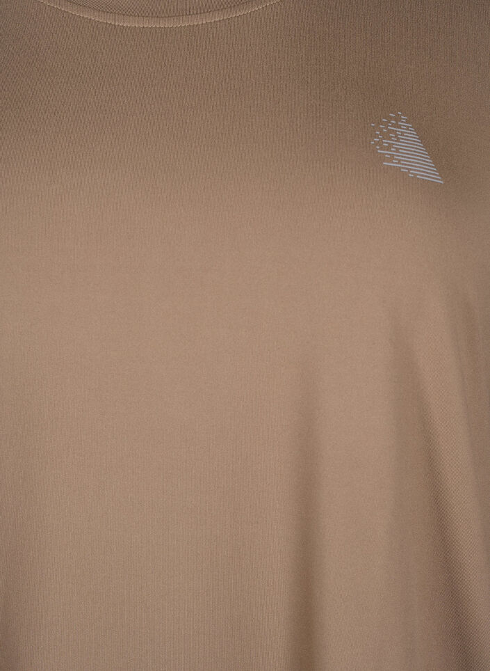 Training blouse with 3/4 sleeves, Beige, Packshot image number 2