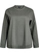 Sweatshirt with crew neck, Green, Packshot image number 0