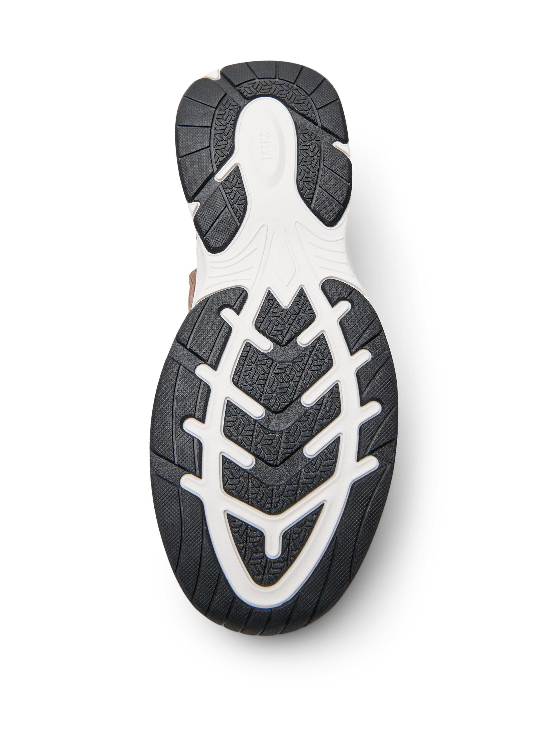 Zizzifashion Stretch-knit trainers with glitter thread, Brown, Packshot image number 4