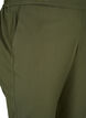Cropped trousers with pockets, Green, Packshot image number 2