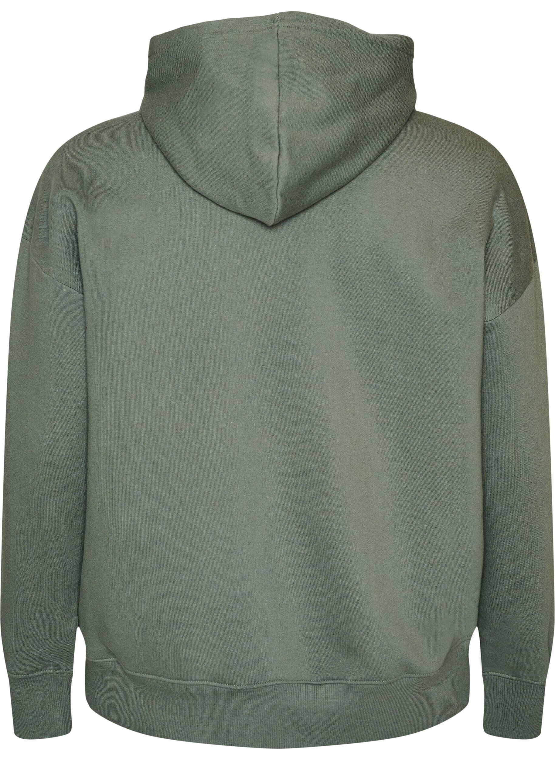 ZizzifashionHoodie with chest print, Green, Packshot image number 1