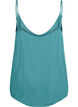 Strap top in viscose, Blue, Packshot image number 1