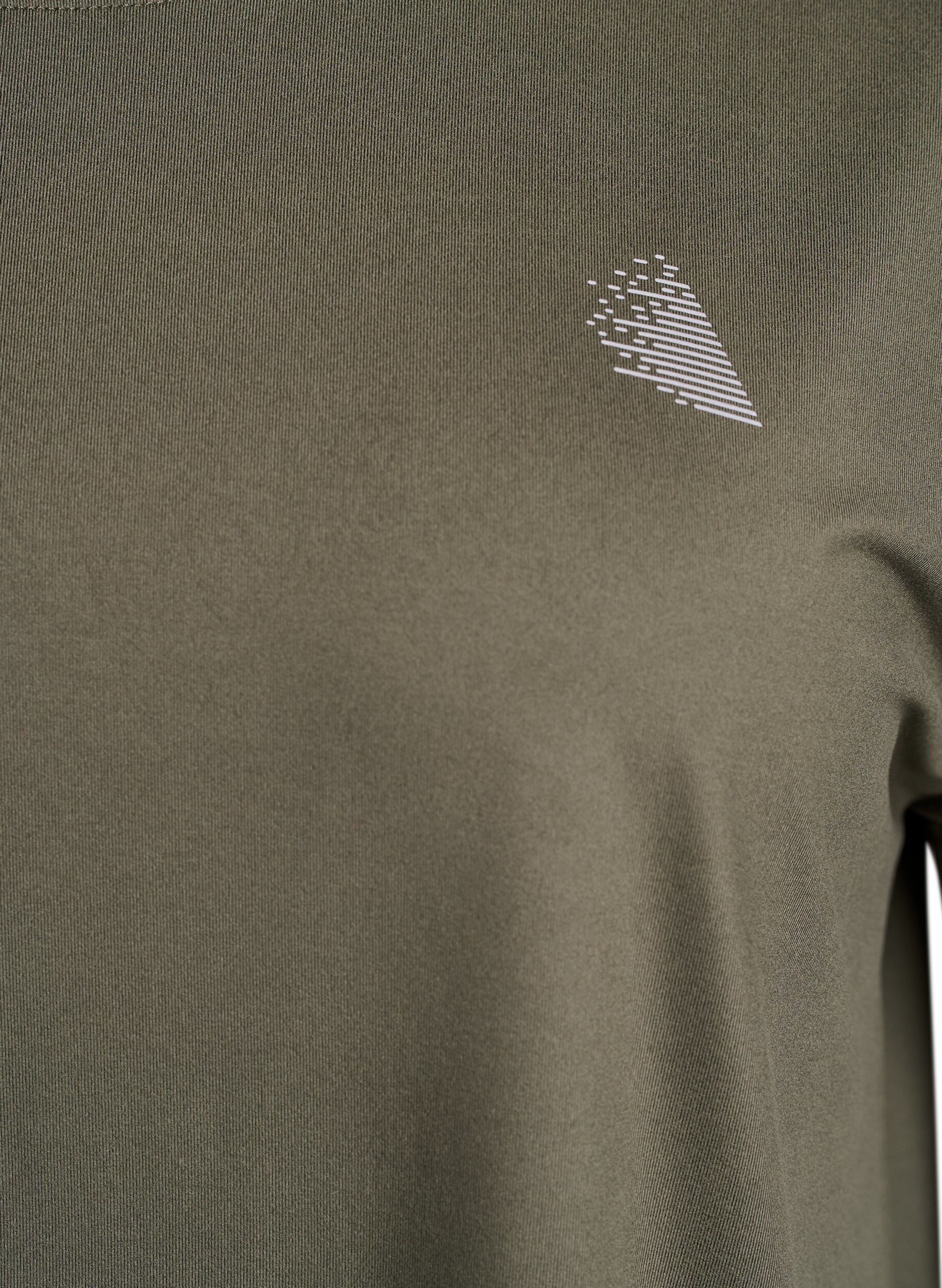 ZizzifashionSolid-coloured training T-shirt, Green, Packshot image number 2