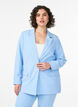 Classic blazer with button closure, Light Blue, Model image number 0