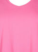 Basic plain cotton t-shirt, Pink, Packshot image number 2