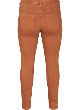 High-waisted super slim Amy jeans, Brown ASS, Packshot image number 1