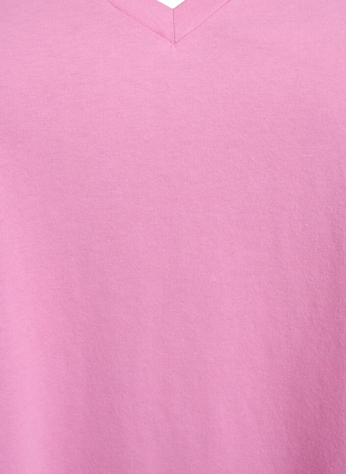FLASH - V-neck T-shirt, Pink, Packshot image number 2