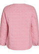 Lightweight quilted jacket with floral print, Rose, Packshot image number 1
