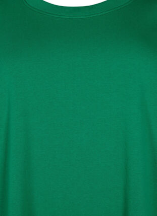 Sweater dress with short sleeves and slits, Jolly Green, Packshot image number 2