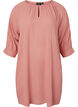 Viscose tunic with 3/4 sleeves, Rose, Packshot image number 0