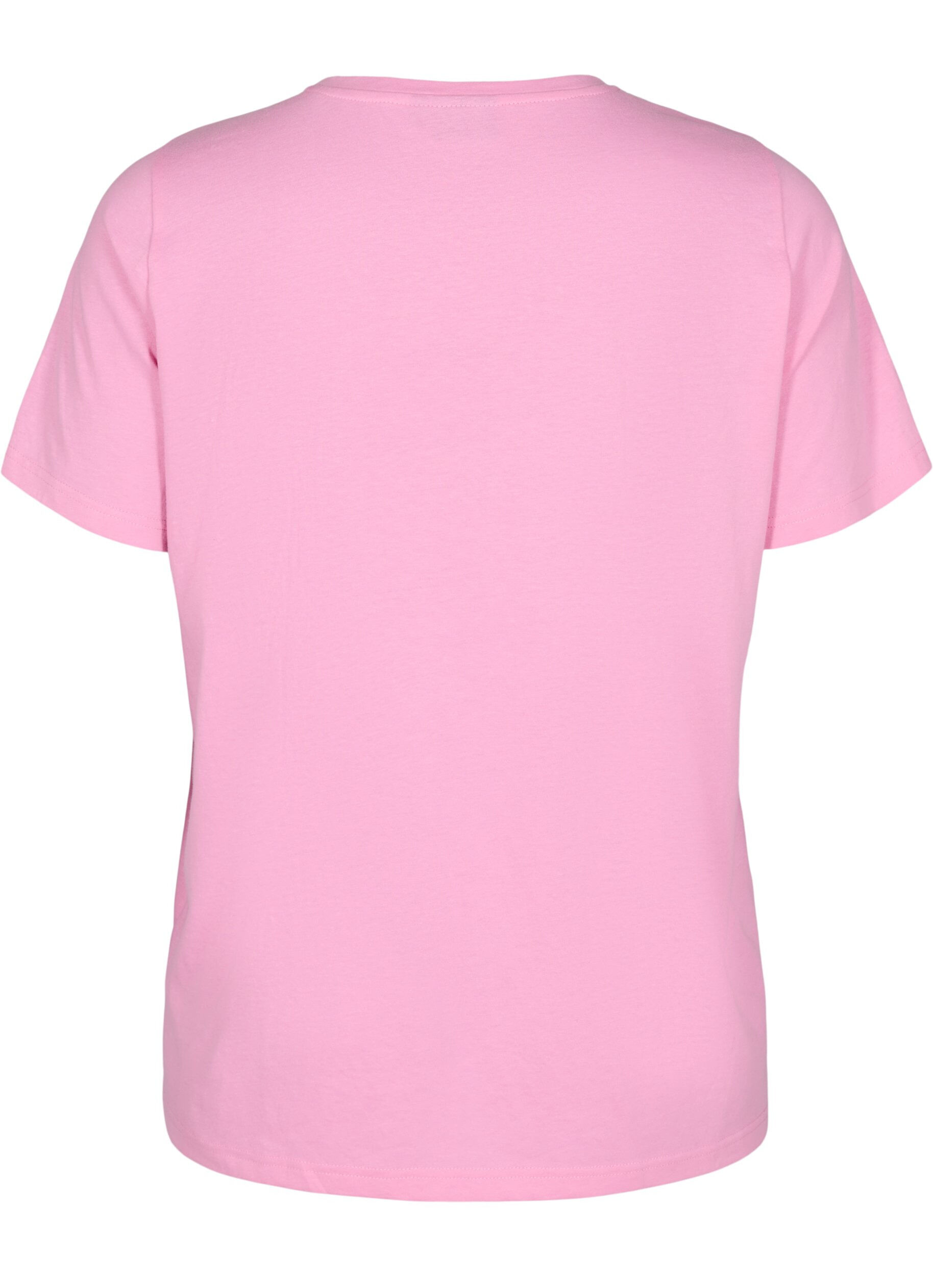 Zizzifashion FLASH - T-shirt with motif, Pink, Packshot image number 1