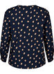 FLASH - Long sleeve blouse with print, Blue Double Dot, Packshot image number 1