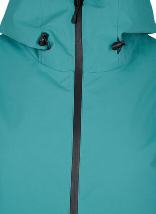 Waterproof hooded ski jacket, North Sea Comb, Packshot image number 2