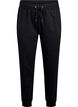 Loose workout trousers with pockets, Black, Packshot image number 0