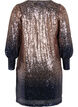 Sequin dress with balloon sleeves, Evening Blue Cobber, Packshot image number 1