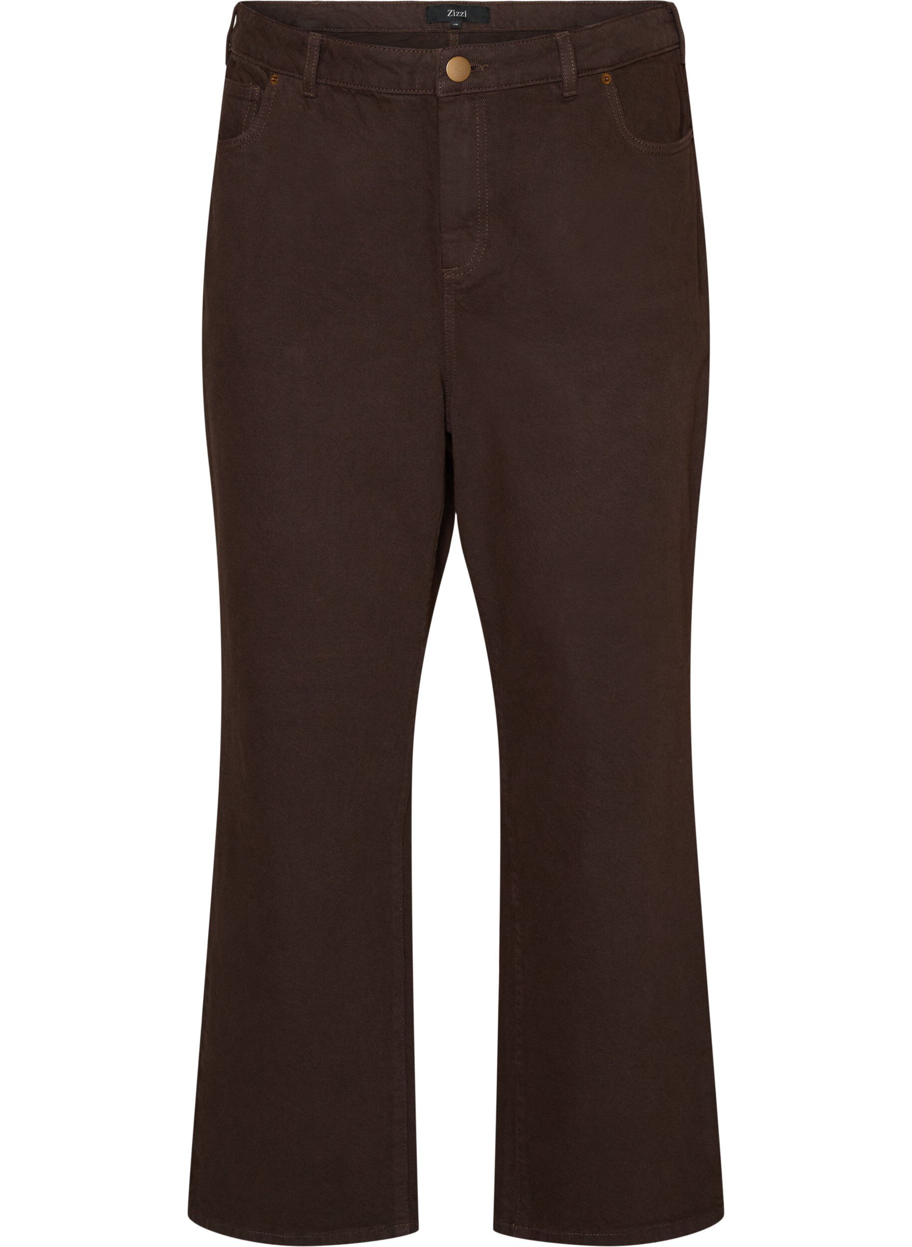 Coloured Kiana straight fit jeans