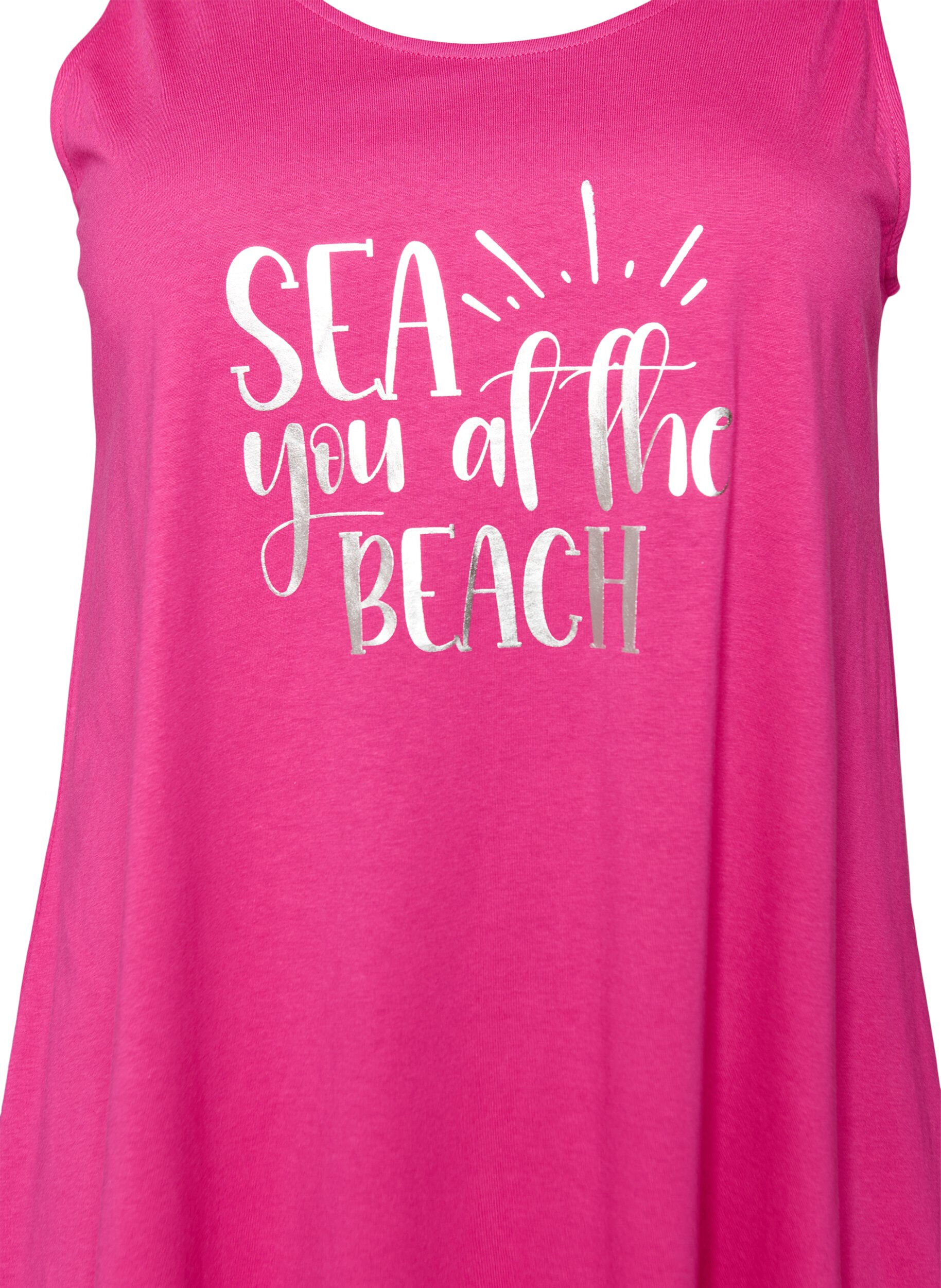 Zizzifashion Sleeveless A-line dress, Pink, Packshot image number 2