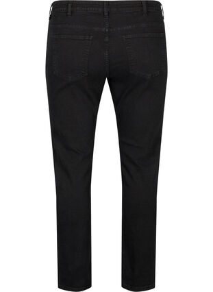 Emily jeans with regular waist and slim fit, Black, Packshot image number 1