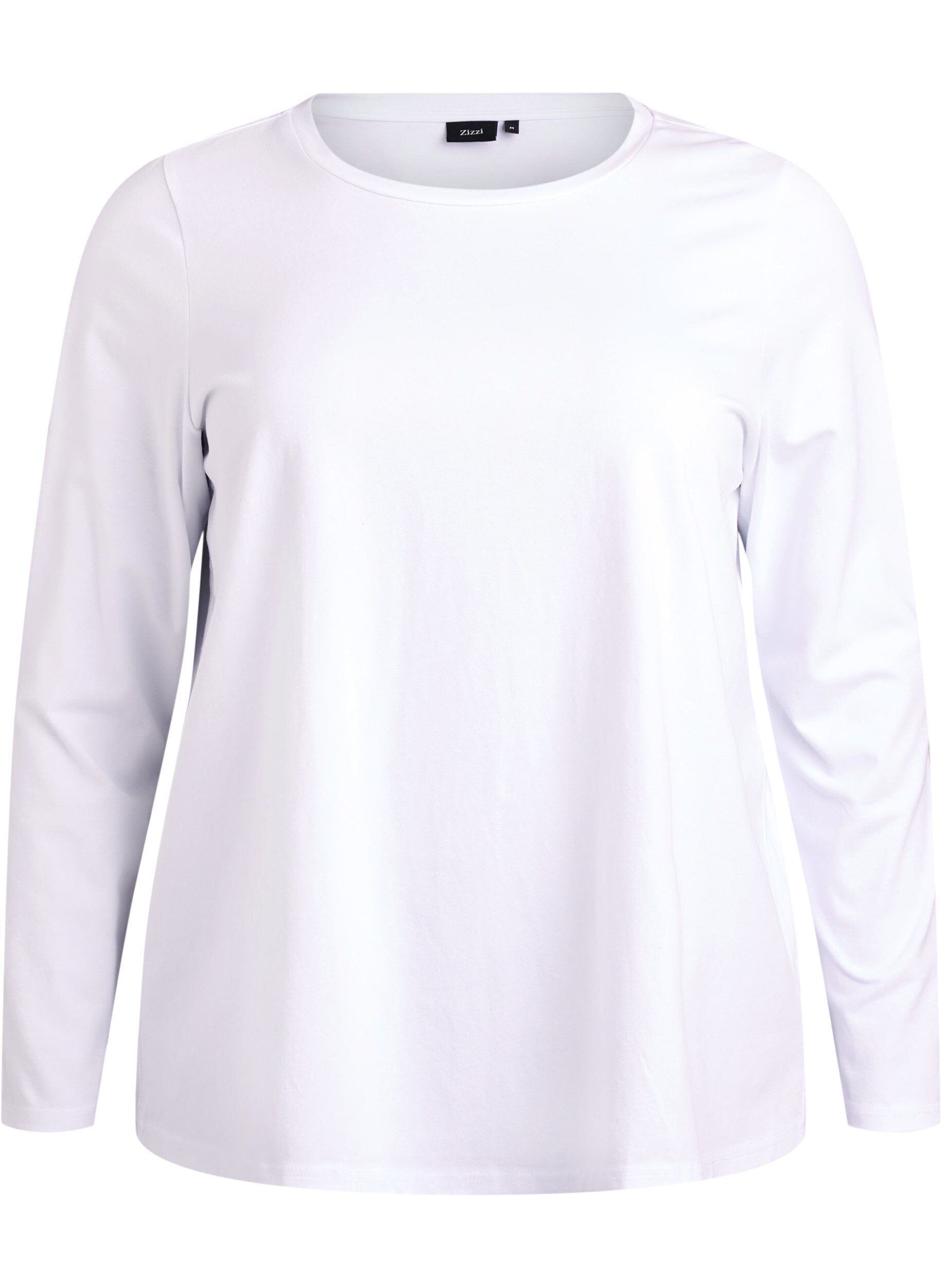 Basic jersey top with long sleeves