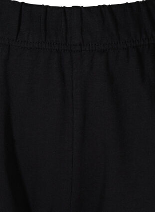 Loose cotton trousers, Black, Packshot image number 2