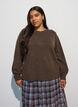 Knit blouse with button detail, 0890, Model image number 0
