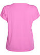 Solid-coloured workout T-shirt, Pink, Packshot image number 1