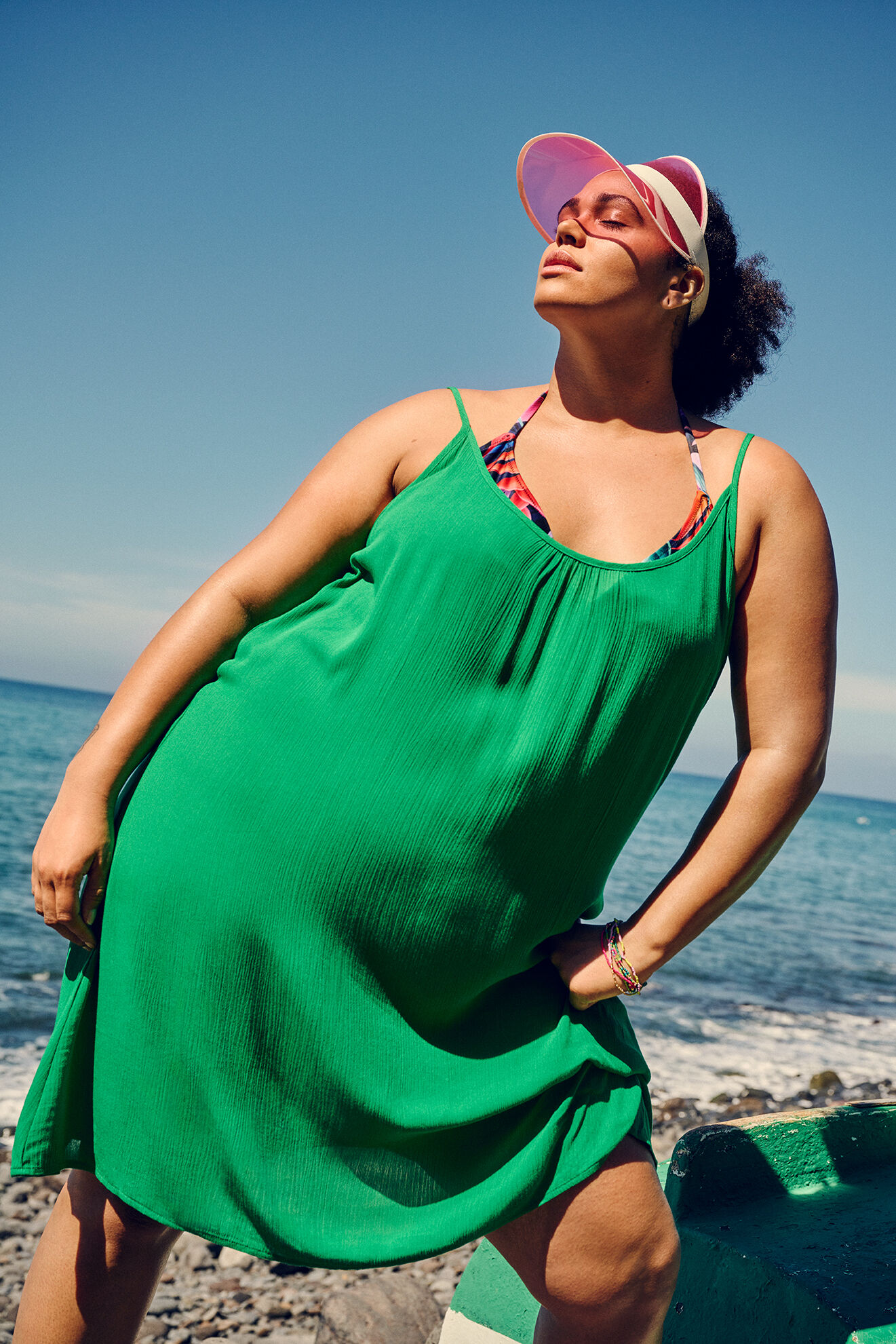 Zizzifashion Dresses, , Model