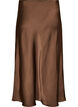 Satin midi skirt, Brown, Packshot image number 1