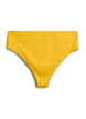 Brazilian bikini briefs with a regular waist, Yellow, Packshot image number 1