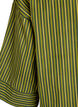 Loose striped shirt with 3/4 sleeves, Green, Packshot image number 3