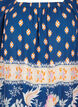 Beach dress in viscose with print, Blue, Packshot image number 2