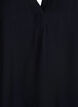 Tunic with collar and side pockets, Black, Packshot image number 2