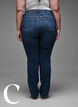 Slim fit jeans with a regular waist, Dark Blue, Model image number 7