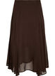 A-line midi skirt, Brown, Packshot image number 0