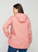 Short jacket with a hood and pockets, Ash Rose, Model image number 1