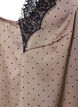 Strappy top with lace and an asymmetrical hem, Beige, Packshot image number 3
